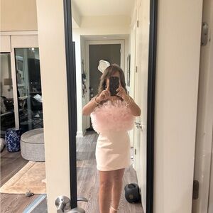 ZARA VOLUMINOUS TULLE MINI DRESS